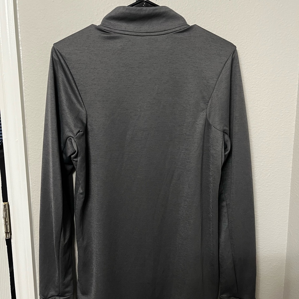 Nike Gray Quarter-Zip Pullover - Picture 4 of 4
